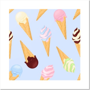 Ice Cream Posters and Art